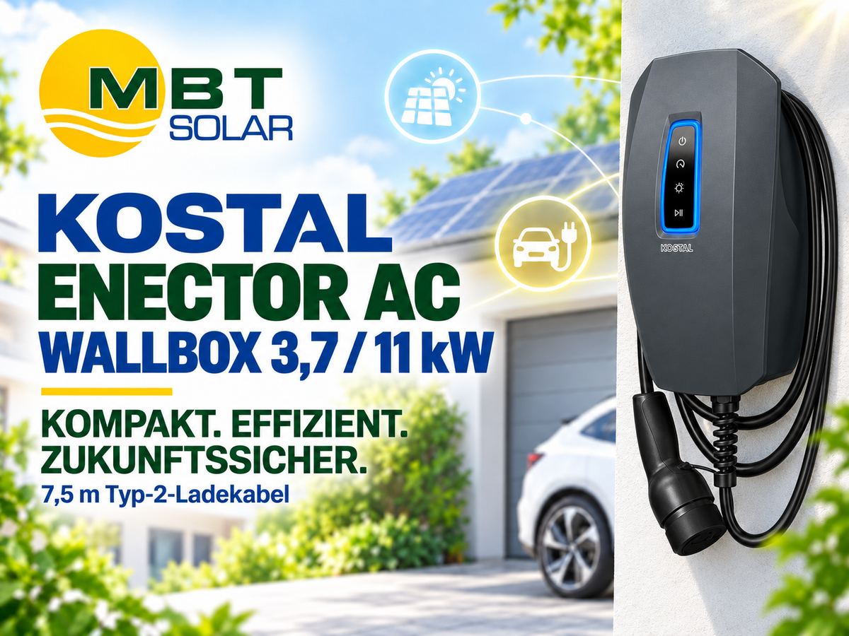 Kostal ENECTOR AC Wallbox, 3,7 / 11 kW